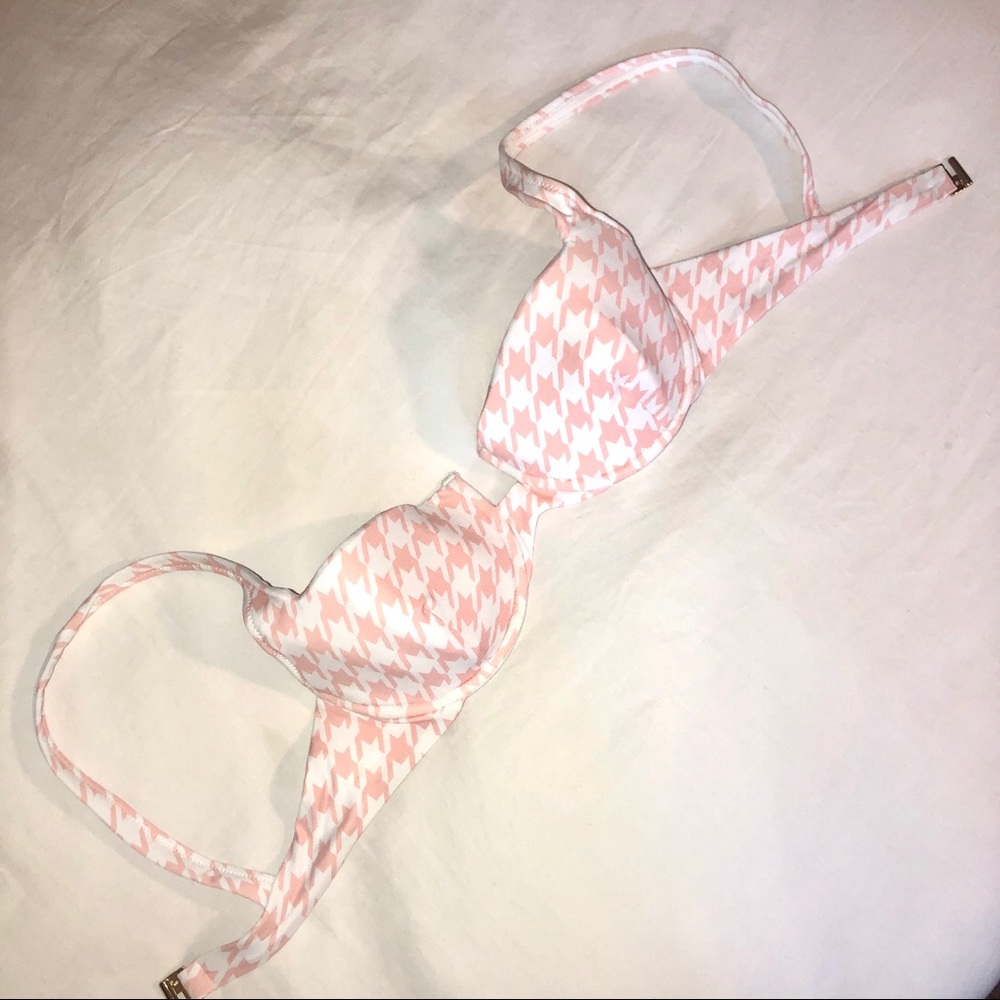 SIAN SWIMWEAR PINK BIKINI TOP